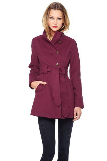 Jack by BB Dakota: Salinger Coat, Burgundy