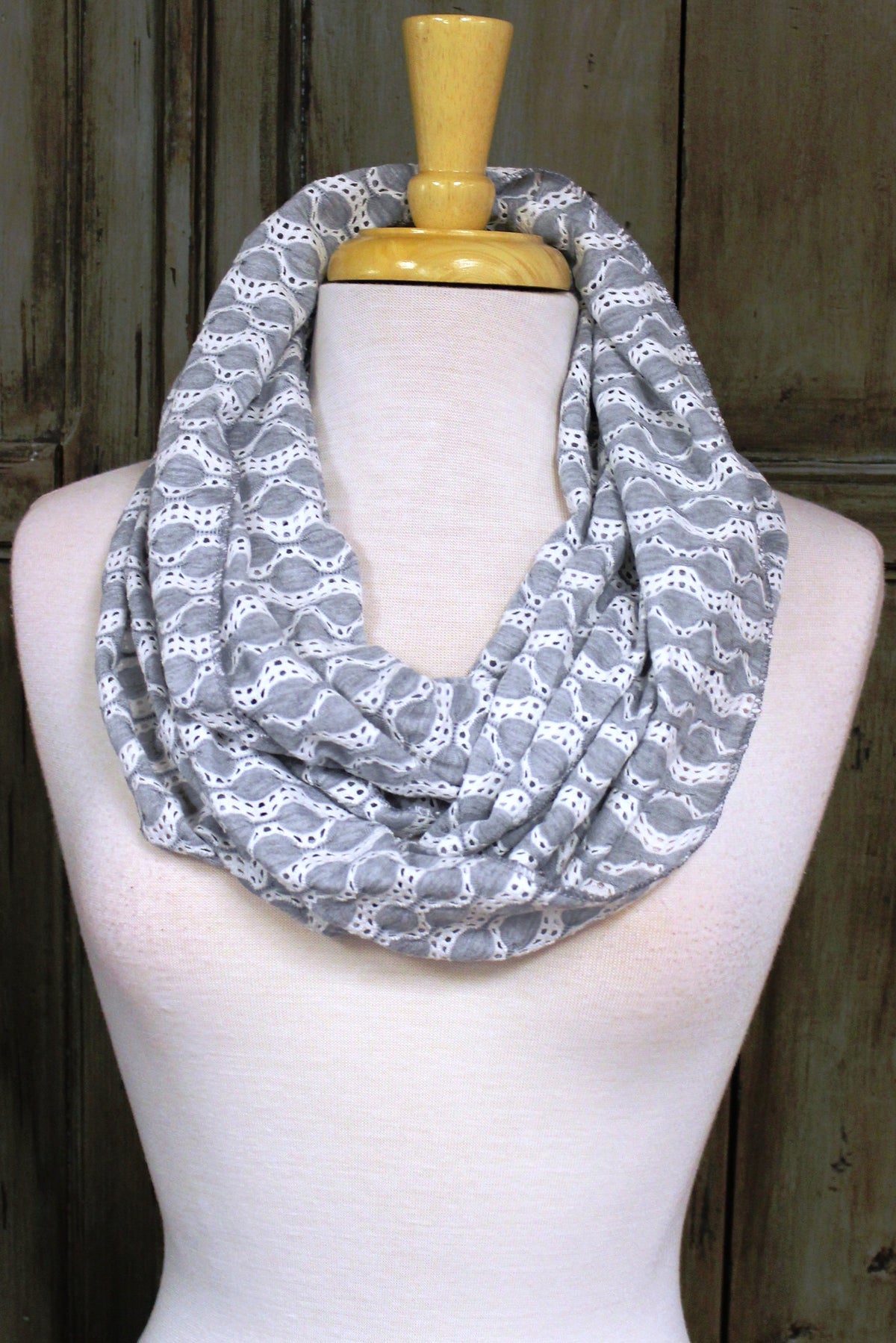 Infinity Scarf, Gray