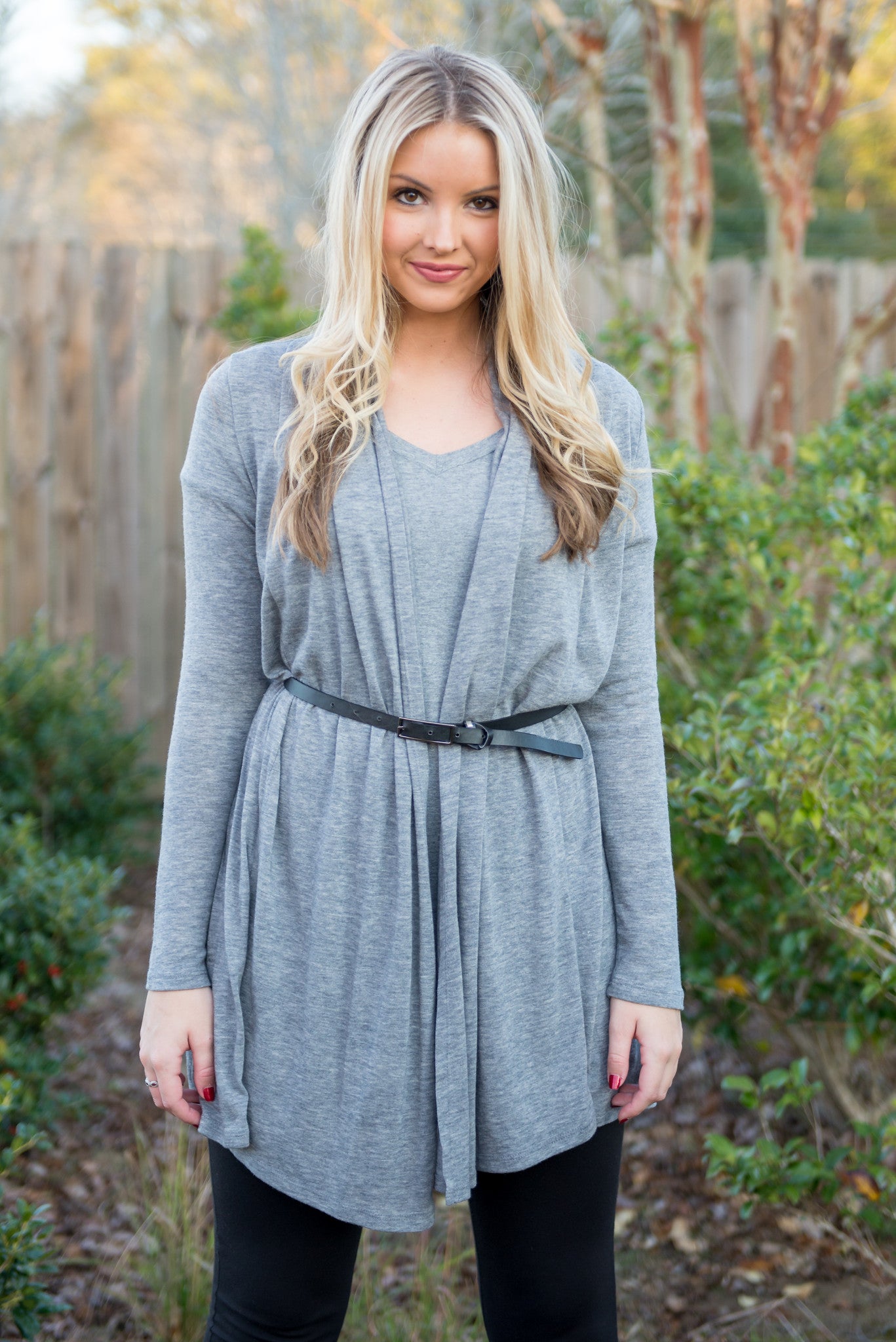 Kaleigh Cardigan, Gray