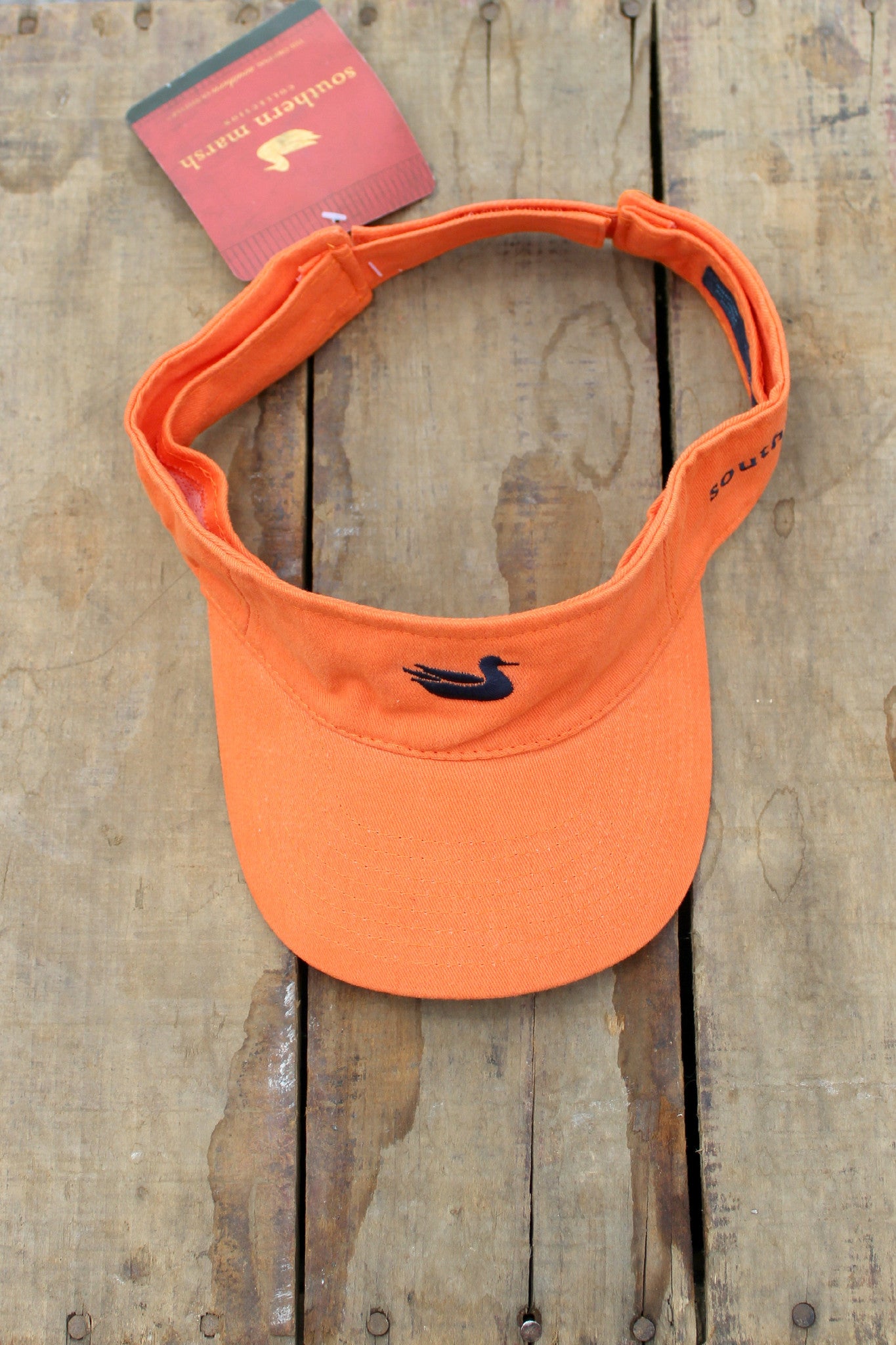 Southern Marsh: Visor, Orange with Navy