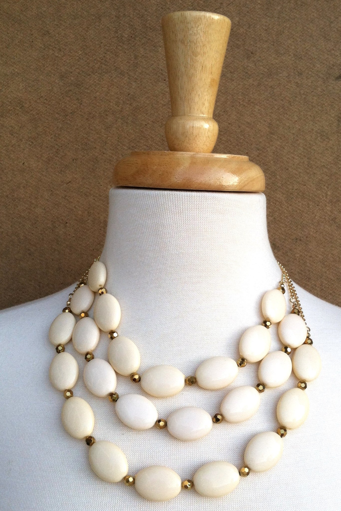 Ivory Ovals Necklace