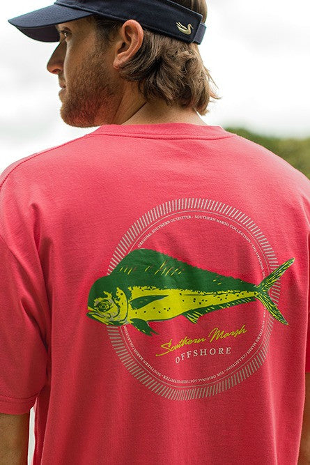 Southern Marsh: Offshore Tee, Strawberry Fizz