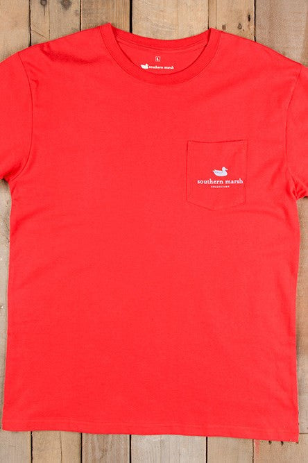 Southern Marsh: Marlin Tee, Red